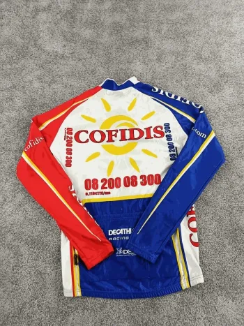 Used Decathlon Veste velo homme taille M - 39 3544 - Cofidis - Mickaël Bourgain bike