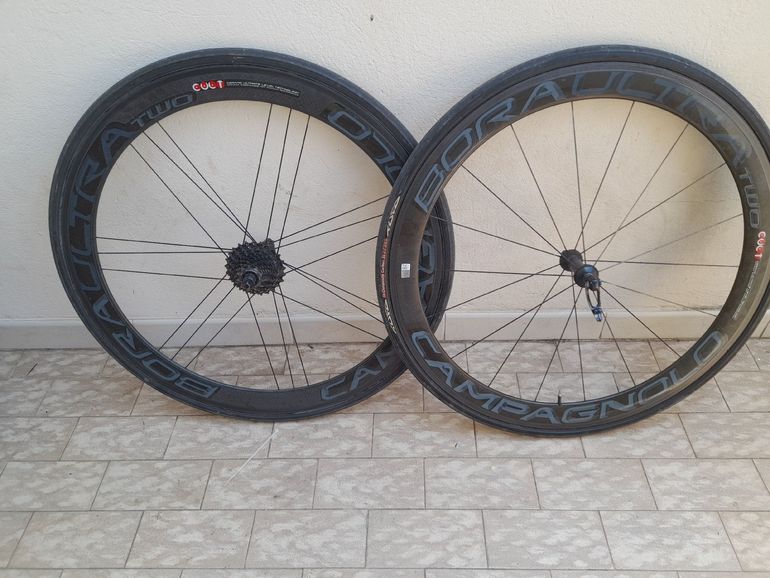 Used Campagnolo Bora Two Profilo 50 Rim for Tubular Rim Brakes 2014 bike — image 2 of 2