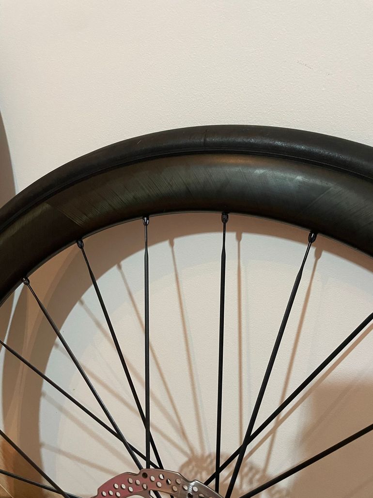 Used Mavic Cosmic SLR 45 Disc Wheelset bike — image 8 of 8