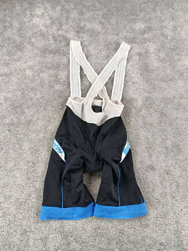 Used Santini cuissard court velo homme taille xl -94 7504 cyclisme route respirant bike — image 1 of 5