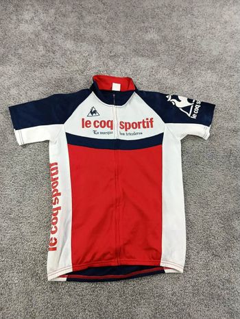 Brugt le coq sportif maillot velo homme taille m -69 7025 cyclisme route respirant bike