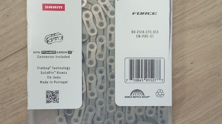 Used Sram FORCE E1 Flattop Chain 12/13V bike — image 2 of 3
