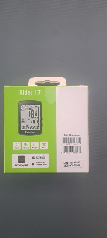 Used Bryton rider 17 bike — image 3 of 6