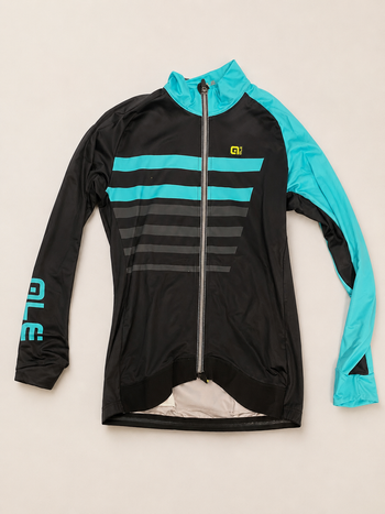 Used ALE PRR Maniche lunghe nero e turchese taglia L bike