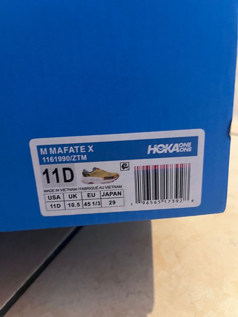 Used Hoka Mafate X Trail-Running Shoes 2026 bike — image 7 of 7