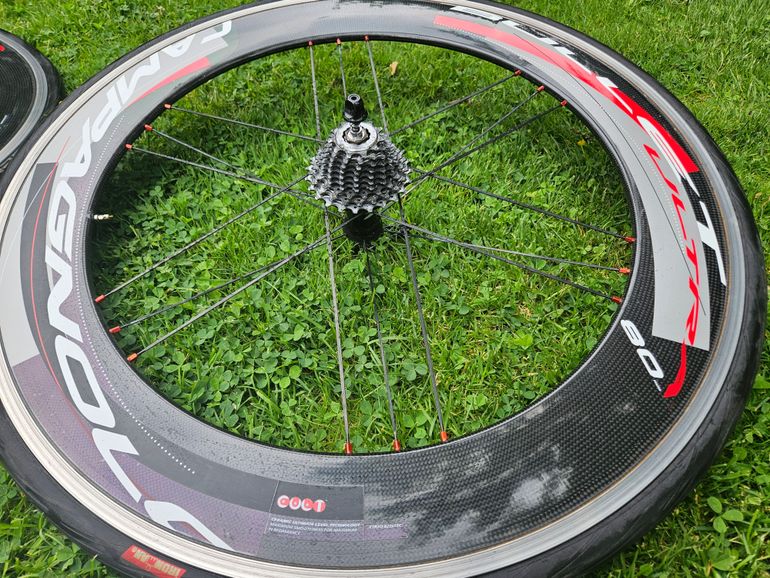 Used Campagnolo Bullet Ultra 80mm Wheelset bike — image 4 of 4