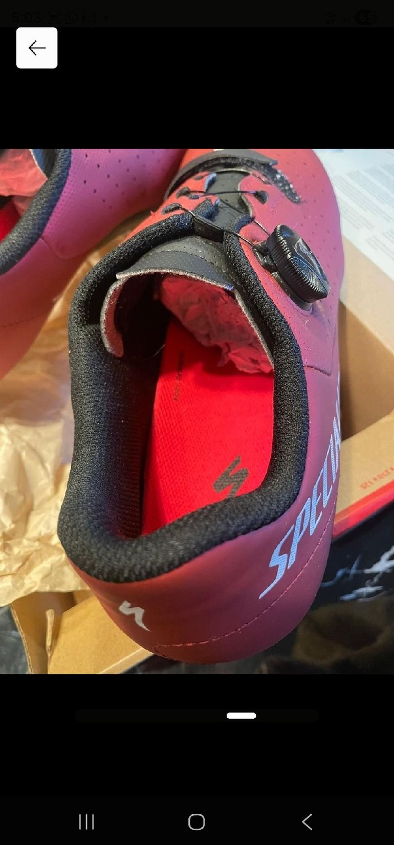 Used Specialized Torch 1.0 Road Shoes bike — image 6 of 6