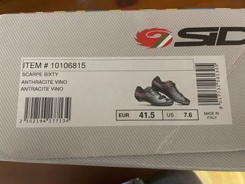 Used Sidi Sixty Road Shoes - grey 2026 bike — image 10 of 11