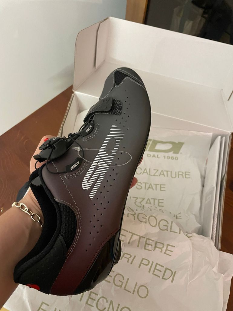 Used Sidi Sixty Road Shoes - grey 2026 bike — image 8 of 11