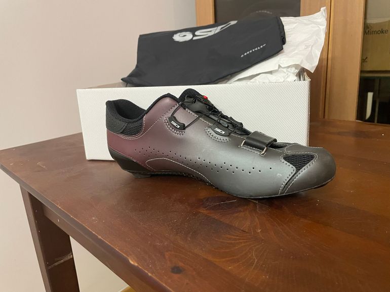 Used Sidi Sixty Road Shoes - grey 2026 bike — image 4 of 11
