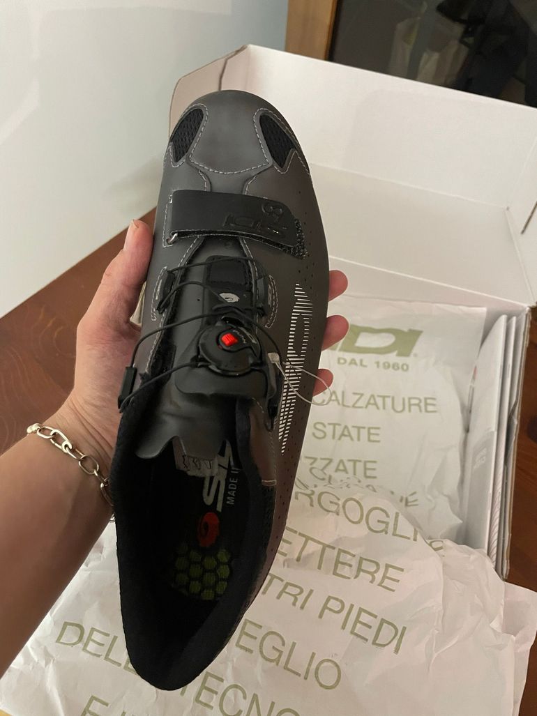 Used Sidi Sixty Road Shoes - grey 2026 bike — image 7 of 11