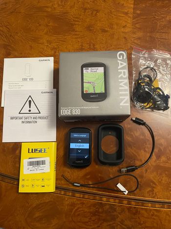 Used Garmin Edge 830 GPS Cycling Computer bike