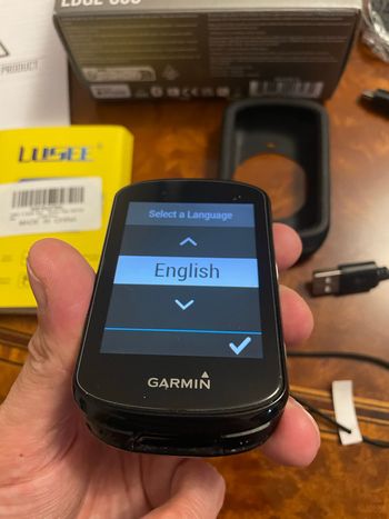 Used Garmin Edge 830 GPS Cycling Computer bike — image 2 of 5