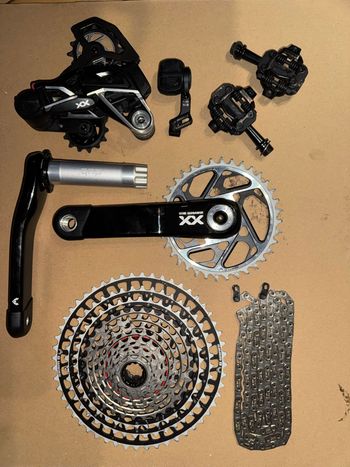 Used Sram XX SL T-Type Eagle AXS Transmission Groupset 2026 bike