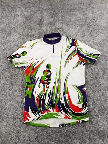 Gebrauchtes Tricots du Rocher maillot velo homme taille M - 11 5893 pièce vintage collector made in France bike