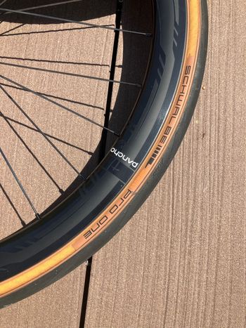 Used Panchowheels Rush 38 Carbon Clincher Wheelset 2021 bike — image 2 of 6