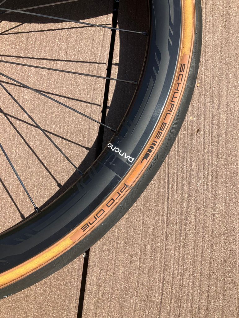 Used Panchowheels Rush 38 Carbon Clincher Wheelset 2021 bike — image 2 of 6