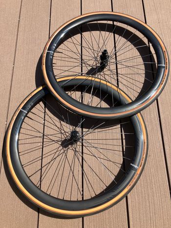 Used Panchowheels Rush 38 Carbon Clincher Wheelset 2021 bike