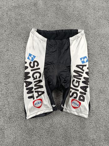 Used Santini cuissard velo homme taille S - 01 3892 - court - Sigma Diamant - 80's 1980 bike
