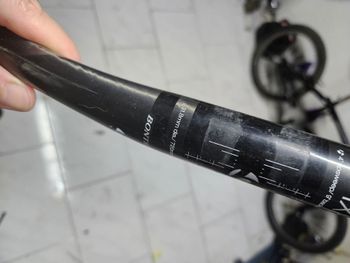 Used Bontrager RXL Carbon Handlebar bike