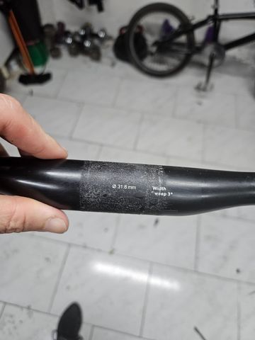 Brugt No brand MTB Flat Carbon Handlebar Cockpit