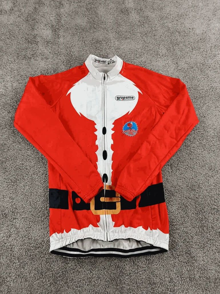 Used grupetto veste velo homme taille S - 42 4737 - Noel - Santa Ride - polaire bike — image 1 of 4