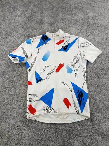 Used Tricots du Rocher maillot velo homme taille L - 11 5897 cycliste cyclisme france retro bike