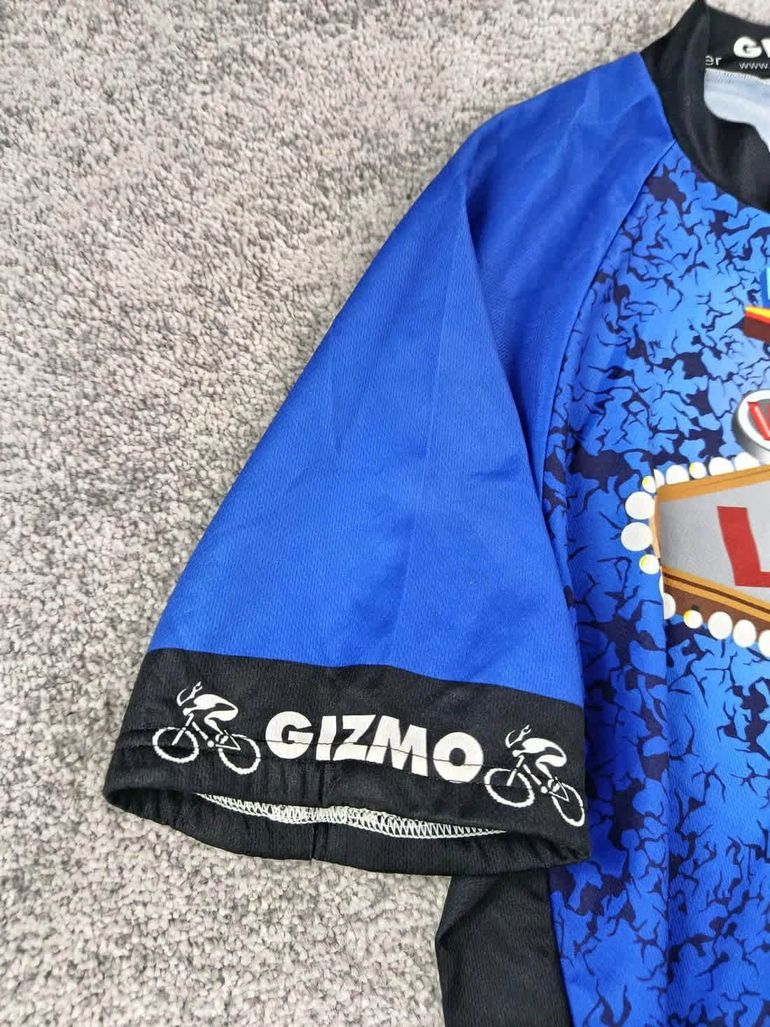 Używany GIZMO maillot velo homme taille xl -91 7347 cyclisme route respirant Las vegas bike — zdjęcie 4 z 8