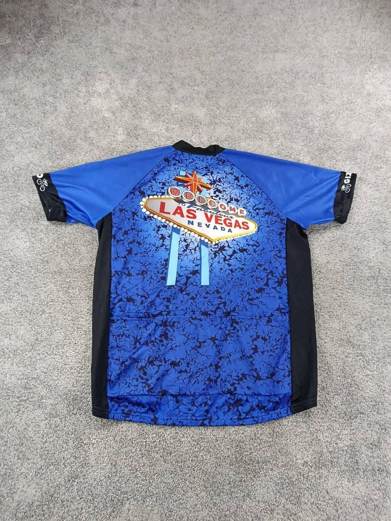 Używany GIZMO maillot velo homme taille xl -91 7347 cyclisme route respirant Las vegas bike — zdjęcie 7 z 8