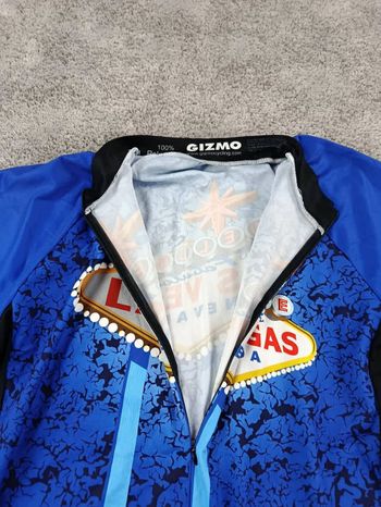 Używany GIZMO maillot velo homme taille xl -91 7347 cyclisme route respirant Las vegas bike — zdjęcie 5 z 8