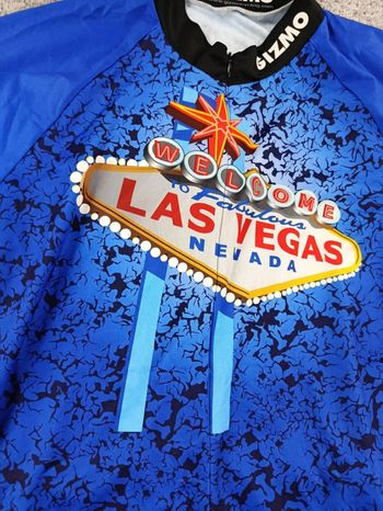 Używany GIZMO maillot velo homme taille xl -91 7347 cyclisme route respirant Las vegas bike — zdjęcie 2 z 8