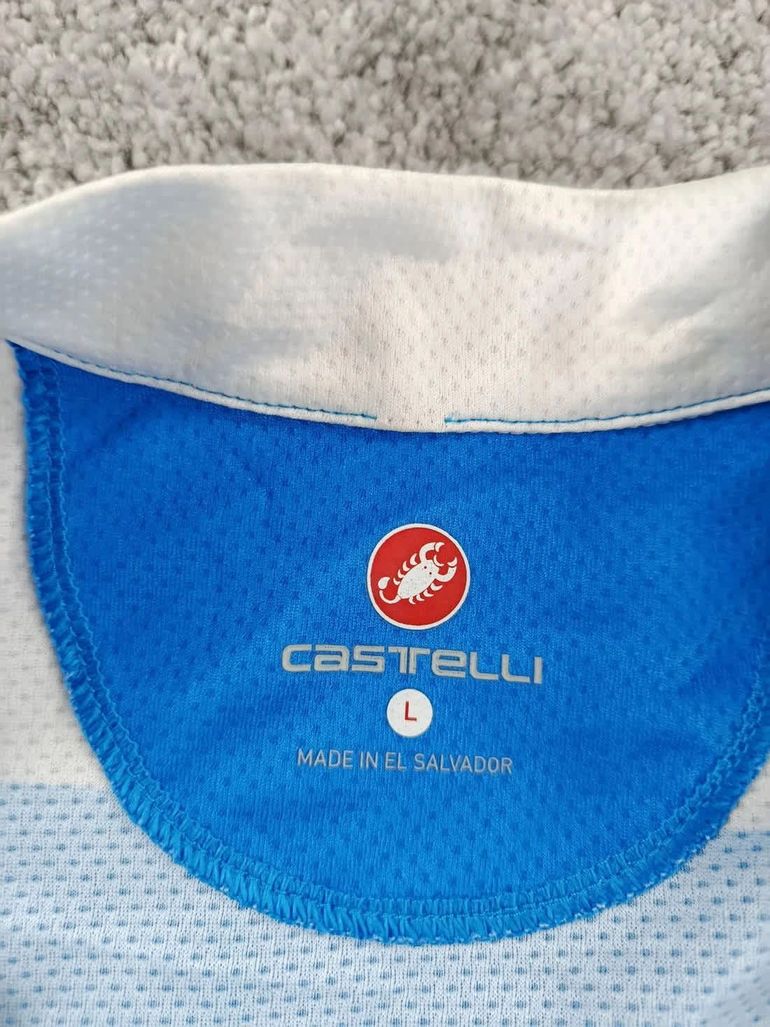 Used Castelli maillot velo homme taille l -38 6859 cyclisme route respirant italie bike — image 3 of 7
