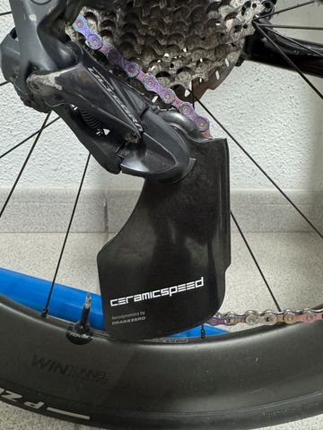 Brugt Ceramicspeed OSPW Aero Shimano 9100 Drivetrain & Pedals