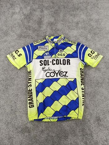 Used au tour de france maillot velo homme taille M - 10 5860 - retro 90 - grande synthe bike