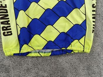 Used au tour de france maillot velo homme taille M - 10 5860 - retro 90 - grande synthe bike — image 2 of 8