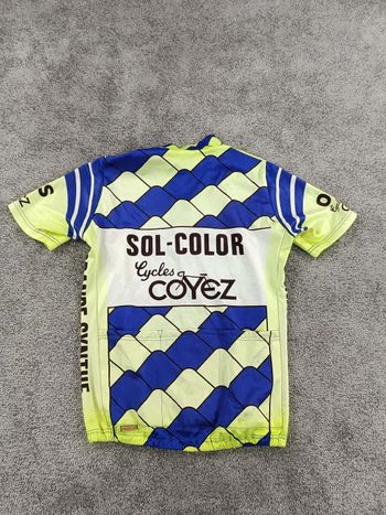 Used au tour de france maillot velo homme taille M - 10 5860 - retro 90 - grande synthe bike — image 6 of 8