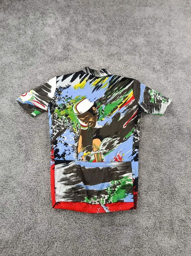 Used Eddy merckx maillot velo homme taille m -72 7255 30e Anniversaire SIGNÉ par 1972 bike — image 6 of 7