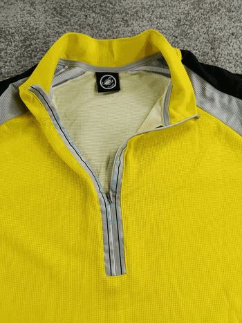 Castelli maillot velo homme taille L - 56 5052 - Reto vintage jaune bike d'occasion — image 3 sur 7