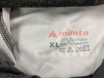 Used Miloto Cuissard velo court homme taille xl - 10 5832 - confort respirant route cyclisme bike — image 4 of 7
