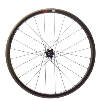 Used Zipp Firecrest 202 Carbon Clincher Wheel Set Rim Brake 11s bike — image 6 of 8