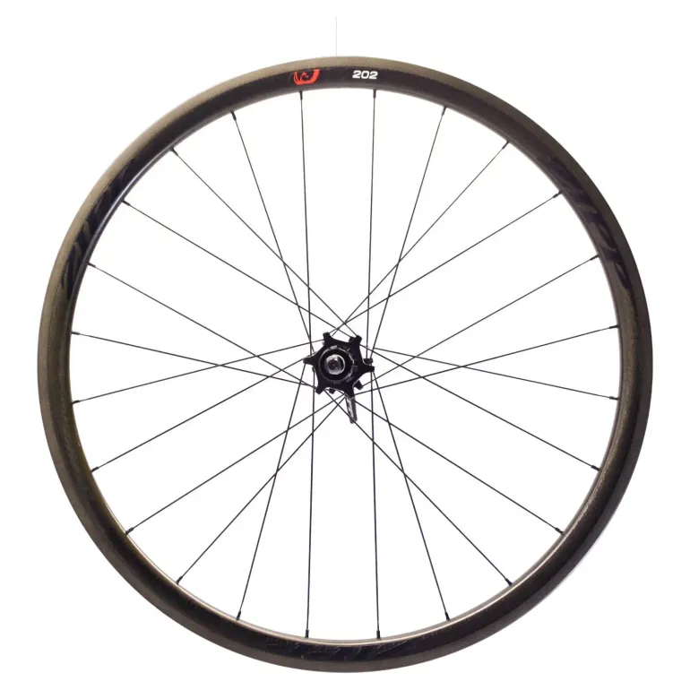 Used Zipp Firecrest 202 Carbon Clincher Wheel Set Rim Brake 11s bike — image 6 of 8