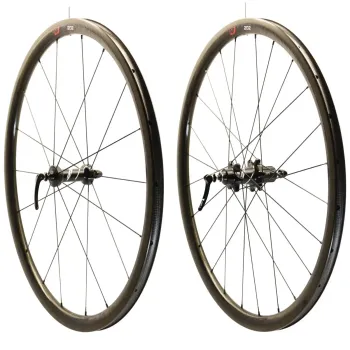 Used Zipp Firecrest 202 Carbon Clincher Wheel Set Rim Brake 11s bike — image 8 of 8