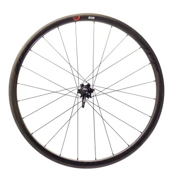 Used Zipp Firecrest 202 Carbon Clincher Wheel Set Rim Brake 11s bike — image 7 of 8