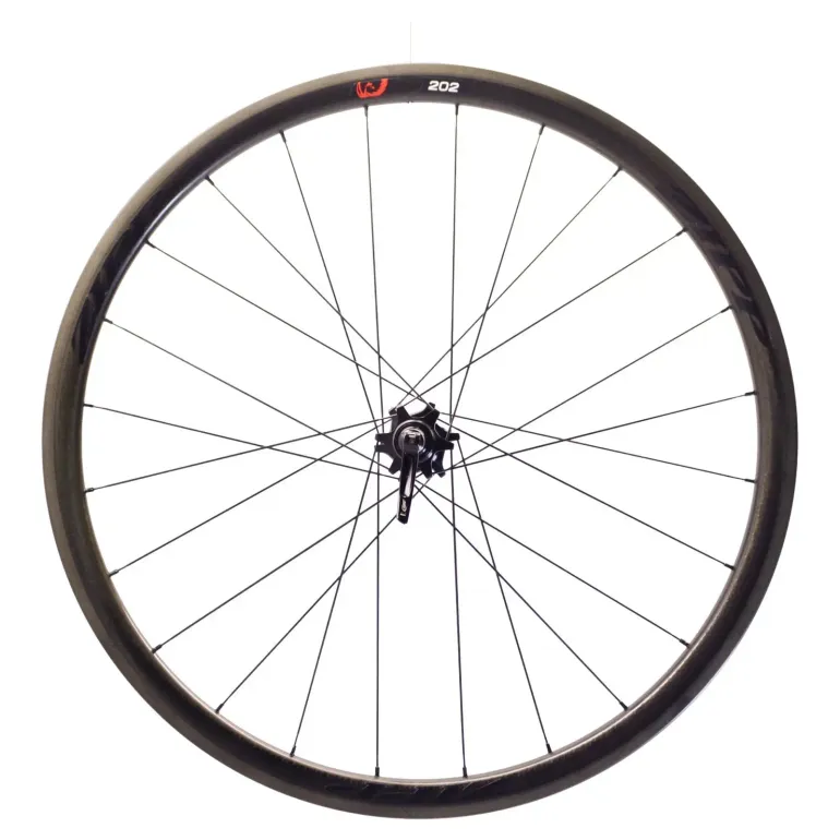 Used Zipp Firecrest 202 Carbon Clincher Wheel Set Rim Brake 11s bike — image 7 of 8