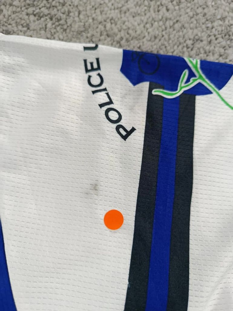 Used Suarez maillot velo homme taille M - 63 7186 cyclisme route respirant police unity tour bike — image 4 of 10