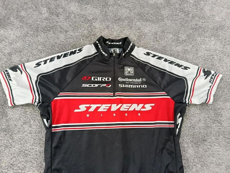 Used Santini maillot velo homme taille xl -71 6986 cyclisme route respirant stevens cyclo cross bike — image 2 of 6
