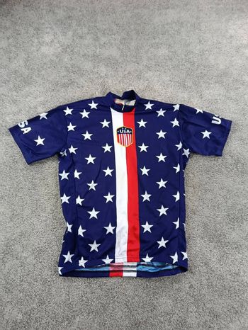 Použité World Jerseys maillot velo homme taille xl -57 6998 cyclisme route respirant usa bike