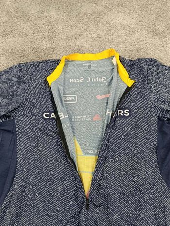 Used Castelli maillot velo homme taille xxl -39 6841 cyclisme route respirant usa oregon bike — image 4 of 9