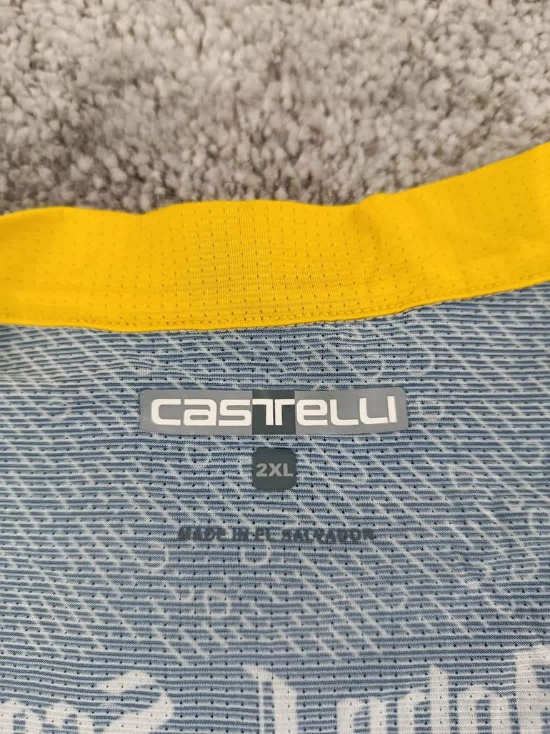 Used Castelli maillot velo homme taille xxl -39 6841 cyclisme route respirant usa oregon bike — image 5 of 9