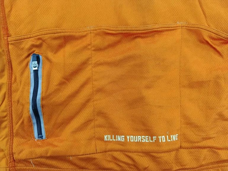 Tweedehands lone wolf cycling maillot velo homme taille L-39 6890 vtt gravel respirant bike — afbeelding 6 van 8